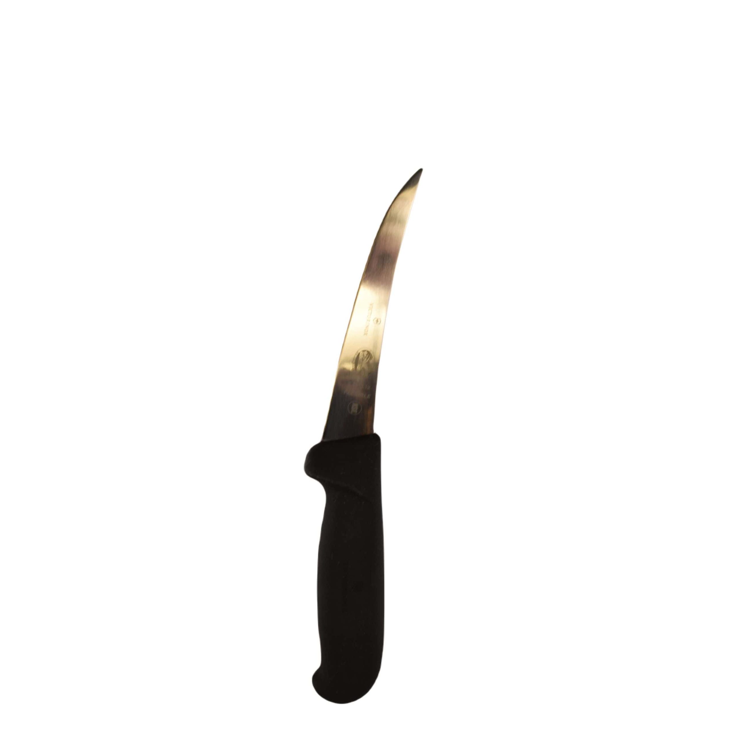 victorinox boning knife 5 curved flex black plastic fibrox handle