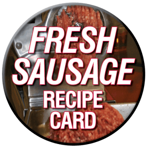 how to make fresh sausage