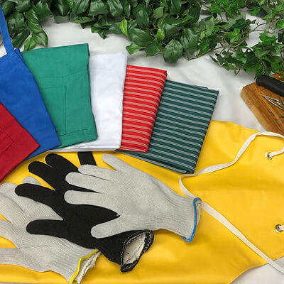 Aprons, Clothing & Gloves