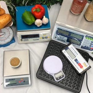 digital and dial food scales