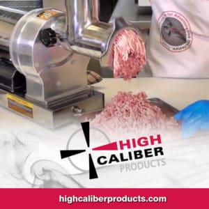 High Caliber product category video tutorial how to make sausage