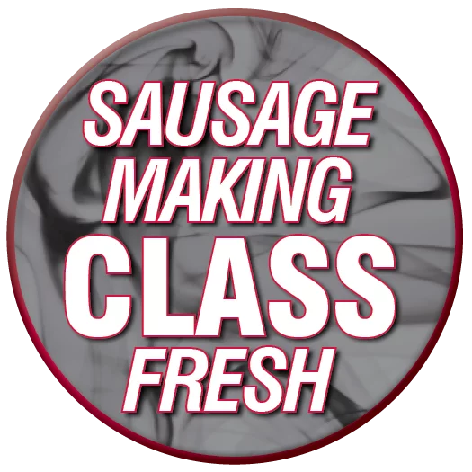 high Caliberf resh sausage making class calgary