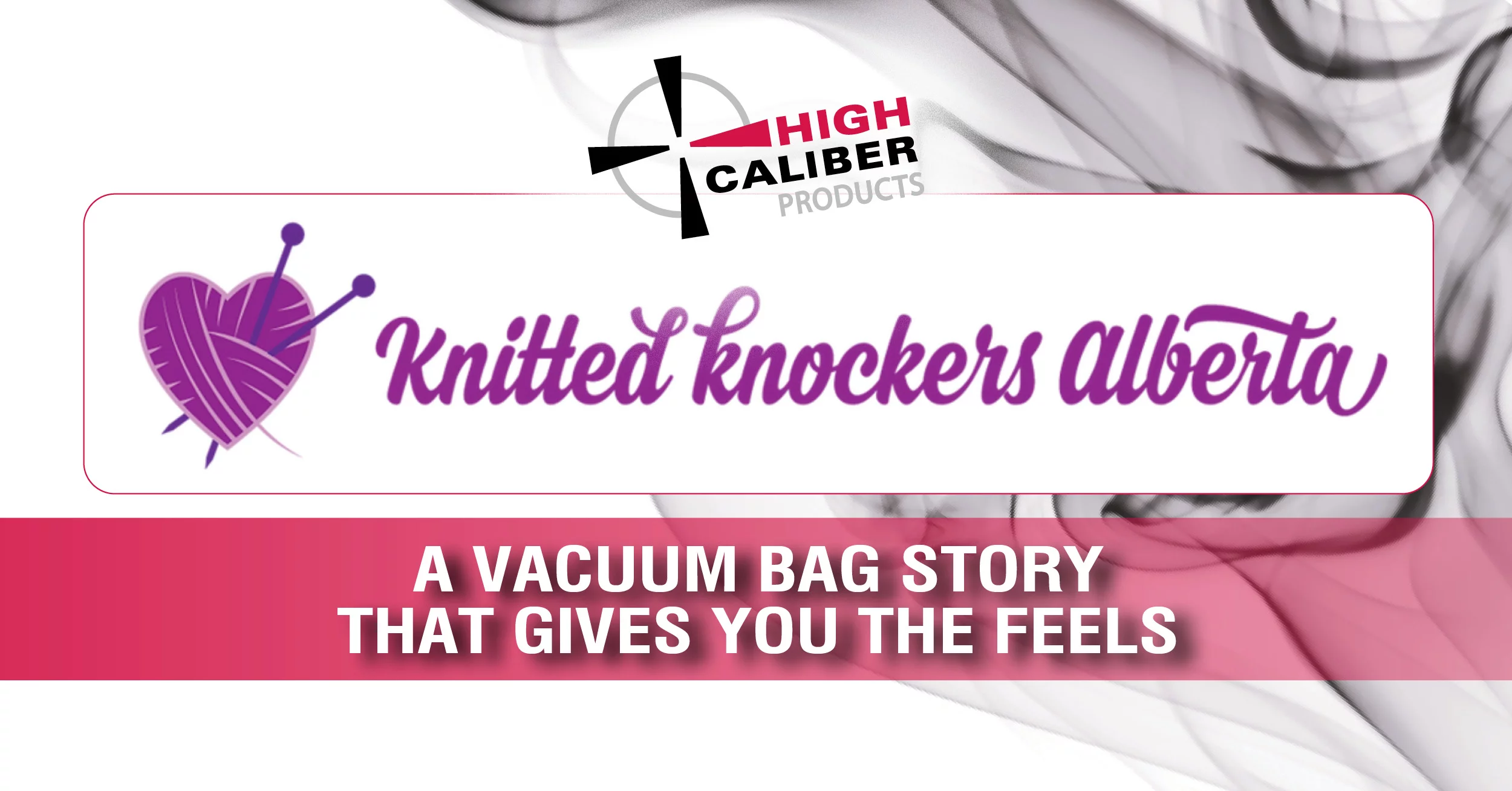 hchigh caliber alberta knitted knockers vacuum bags